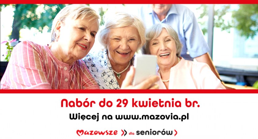 Kolejny program samorządu Mazowsza. Tym razem dla seniorów!