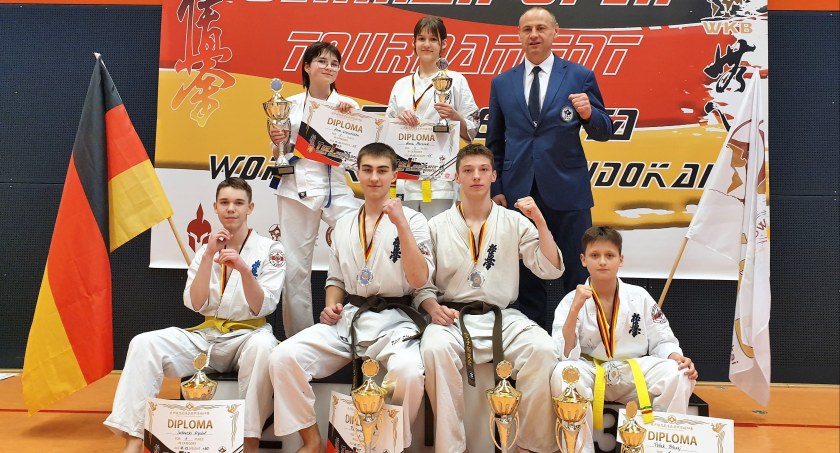 Pięć złotych medali KSW Bushi na turnieju w Niemczech