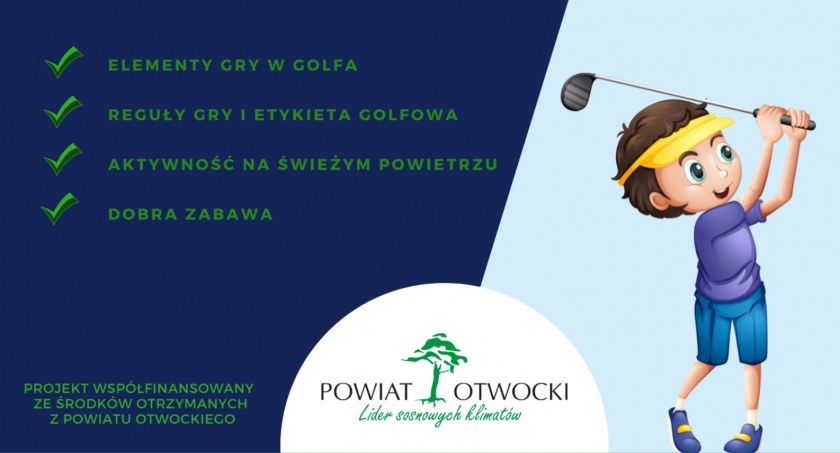 Zajęcia golfowe dla dzieci - Aktywny junior