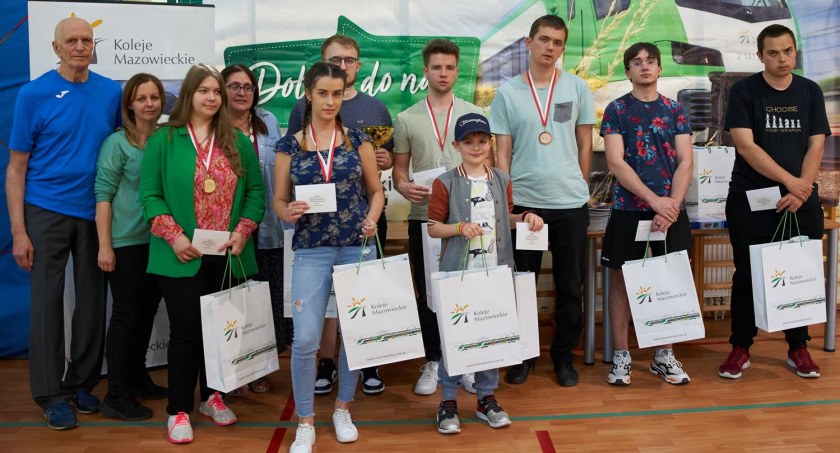 Szachiści walczyli w PMDK o Puchar Kolei Mazowieckich