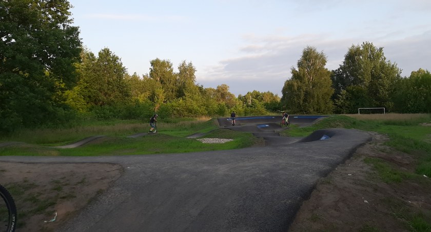Pumptrack w Góraszce (prawie) gotowy