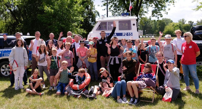 Inauguracja programu edukacyjnego „Bezpiecznie nad Wisłą”
