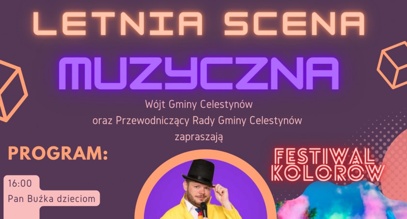 Letnia scena muzyczna w Celestynowie
