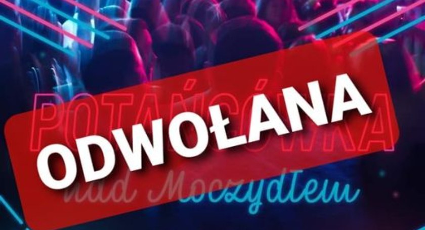 Potańcówka nad Moczydłem - odwołana