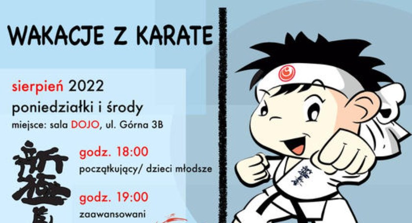 Bezpłatne treningi karate dla dzieci, młodzieży i rodziców