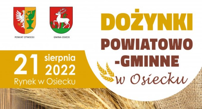 Dożynki powiatowo-gminne w Osiecku