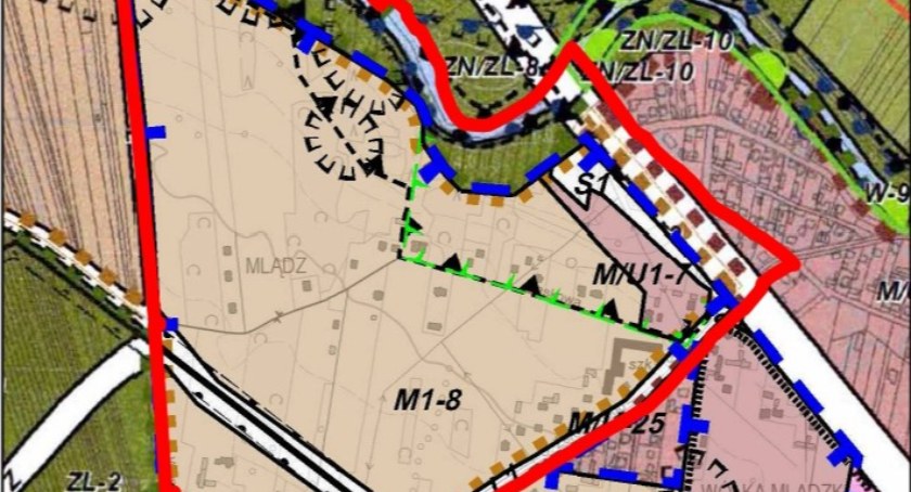 Projekt planu miejscowego części Wólki Mlądzkiej wyłożony 