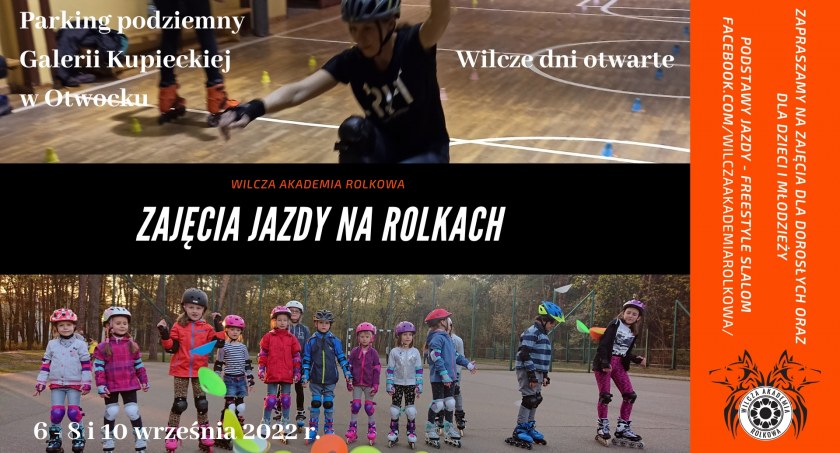Zajęcia jazdy na rolkach