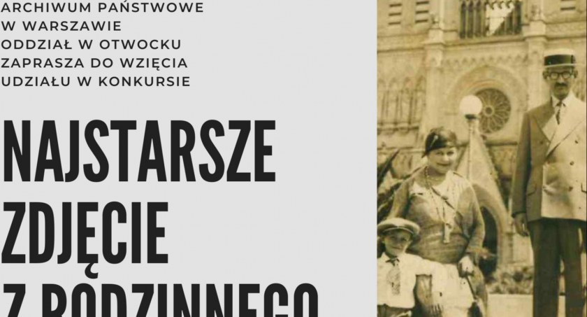 Najstarsze zdjęcie z rodzinnego archiwum - konkurs