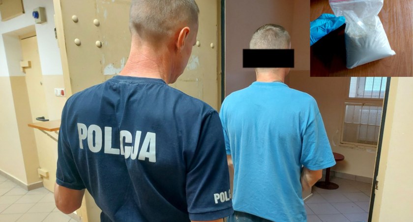 34-latek kierował pod wpływem amfetaminy i miał ją w mieszkaniu