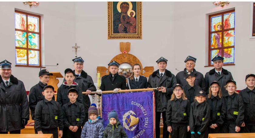 Zaprzysiężenie druhów do OSP Łukówiec