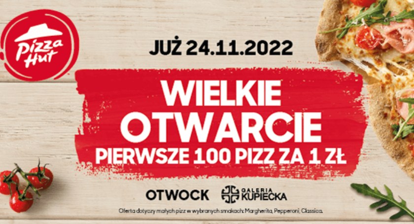 Pizza Hut otwiera się w Galerii Kupieckiej