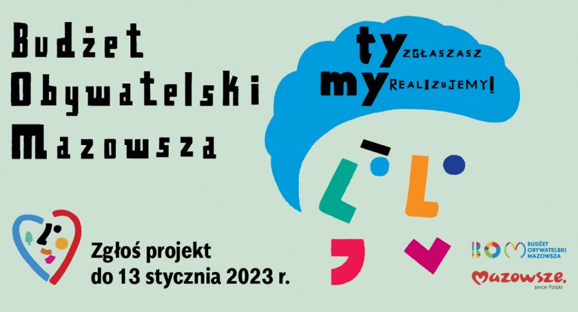 Trwa nabór do Budżetu Obywatelskiego Mazowsza