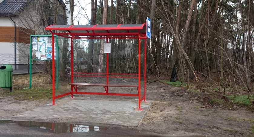Nowe przystanki w sołectwach gminy Karczew