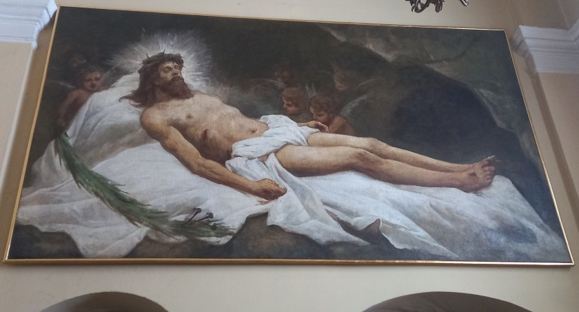 Odrestaurowany obraz Andriollego wrócił do kościoła w Karczewie