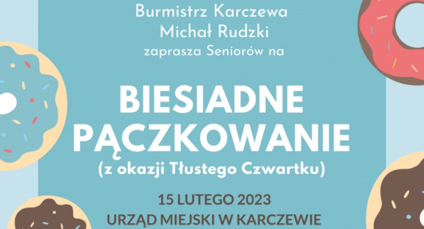 Biesiadne pączkowanie - spotkanie dla seniorów