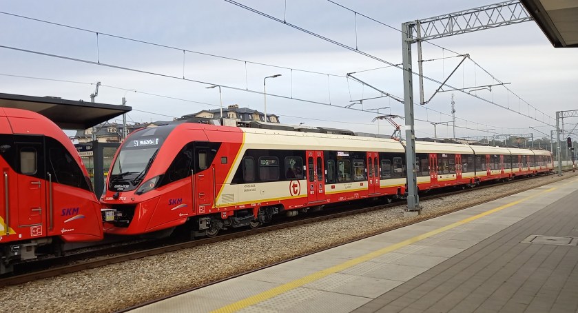 Zmiany w kursowaniu pociągów SKM – 26 lutego