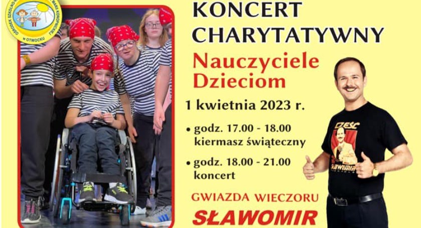 Sławomir zaśpiewa w PMDK dla uczniów otwockiej szkoły