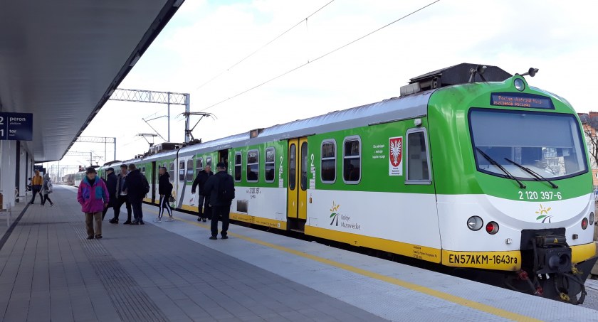 Skrócone relacje pociągów KM od 11 kwietnia