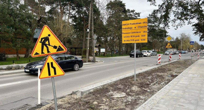 Paraliż komunikacyjny w centrum Otwocka