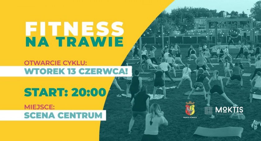 Fitness na trawie na Scenie Centrum!