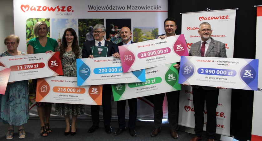 Gminy powiatu otwockiego z kolejnym wsparciem od samorządu Mazowsza