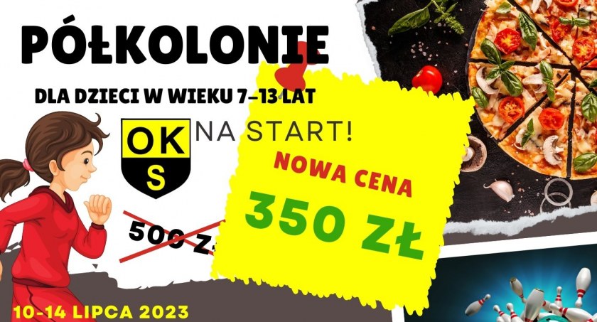 Półkolonie dla dzieci w nowej niższej cenie!