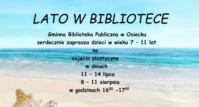 Zajęcia plastyczne dla dzieci w Osiecku
