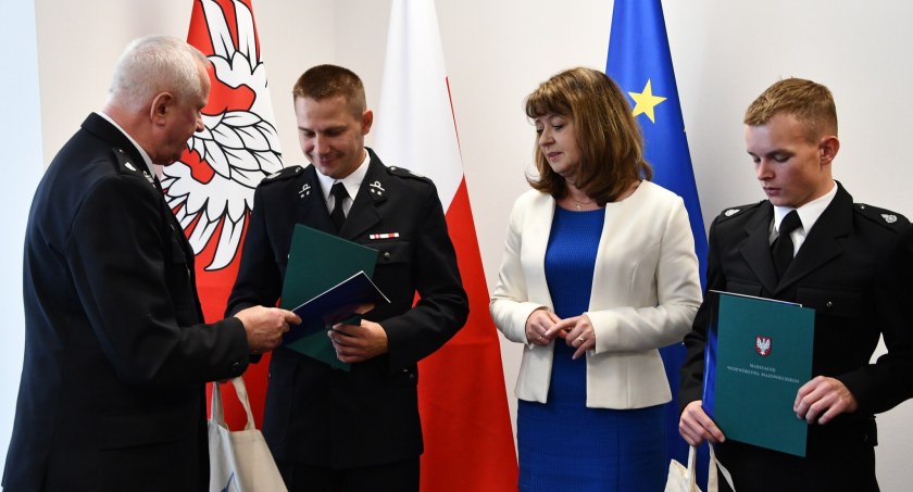 Strażak z Wólki Mlądzkiej uhonorowany za uratowanie dziecka 