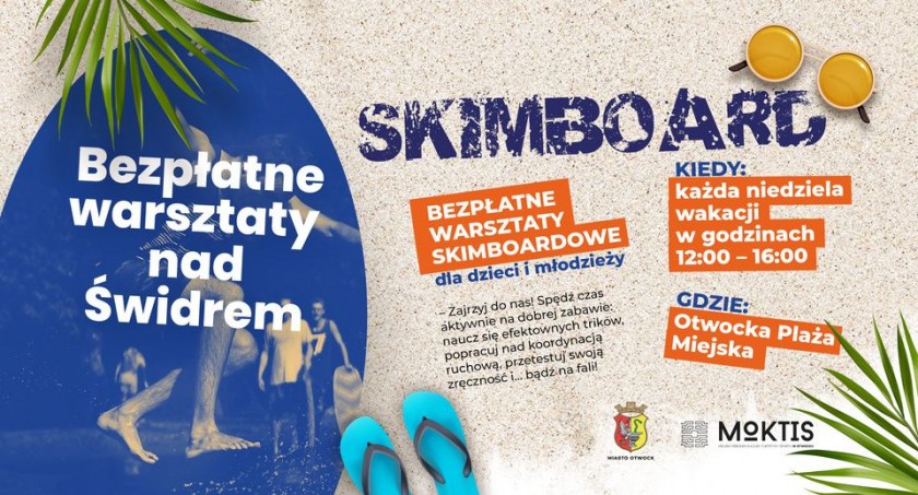 Skimboard dla każdego w każdą niedzielę wakacji