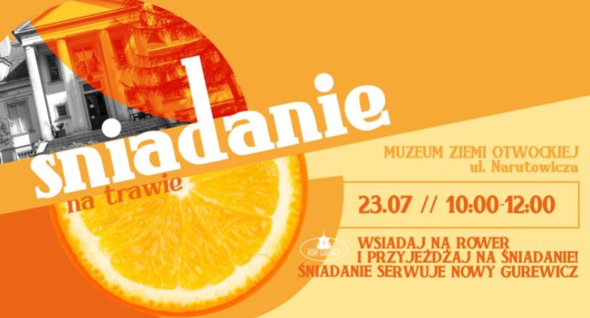 Śniadanie na trawie w Muzeum Ziemi Otwockiej