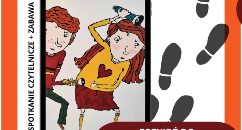 Zostań detektywem - zabawa w bibliotece w Kołbieli
