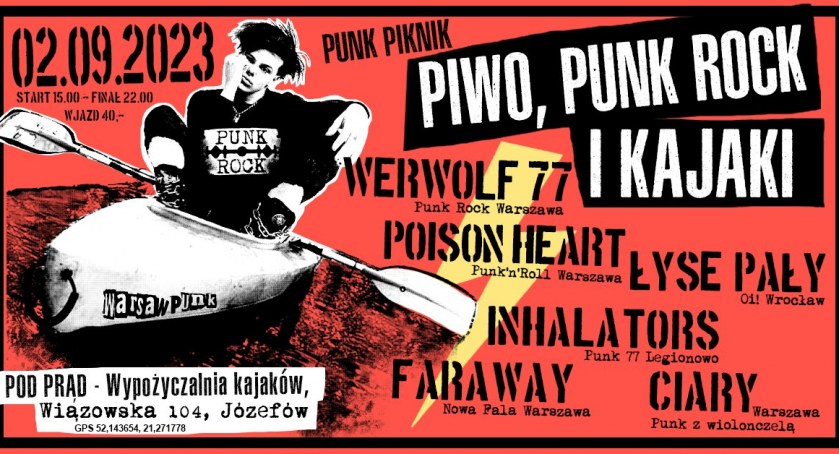 Kajaki w nucie punk rocka