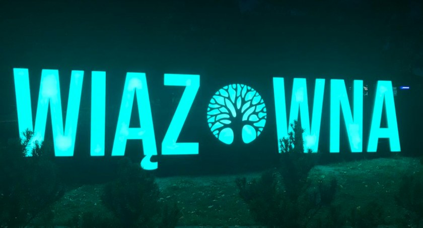 Podświetlane napisy Wiązowna, Karczew…