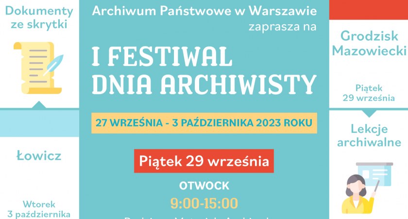 Dzień Archiwisty w Otwocku