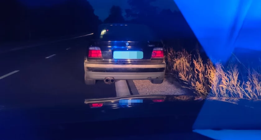 Pirat drogowy złapany. Robił drifty pojazdem z wieloma usterkami