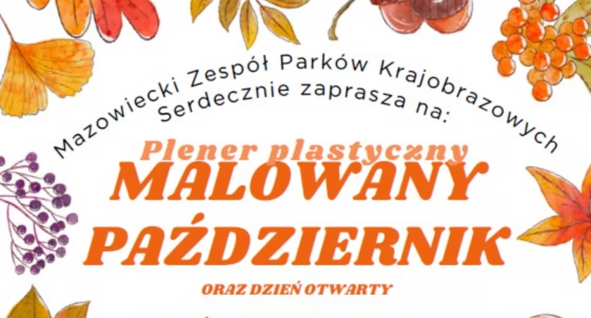 Malowany Październik w Mazowieckim Zespole Parków Krajobrazowych