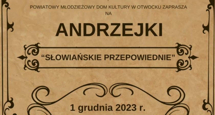 Słowiańskie przepowiednie / Andrzejki w PMDK w Otwocku