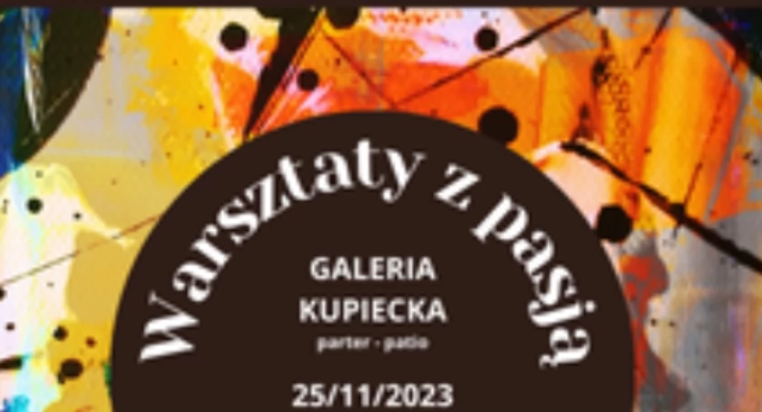 Warsztaty dla dzieci z Nastazją Staniszewską w Galerii Kupieckiej