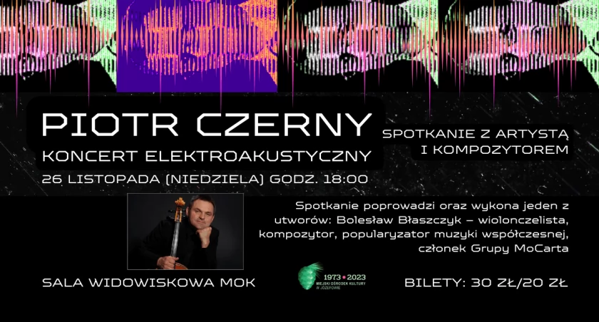 Koncert elektroakustyczny w MOK Józefów