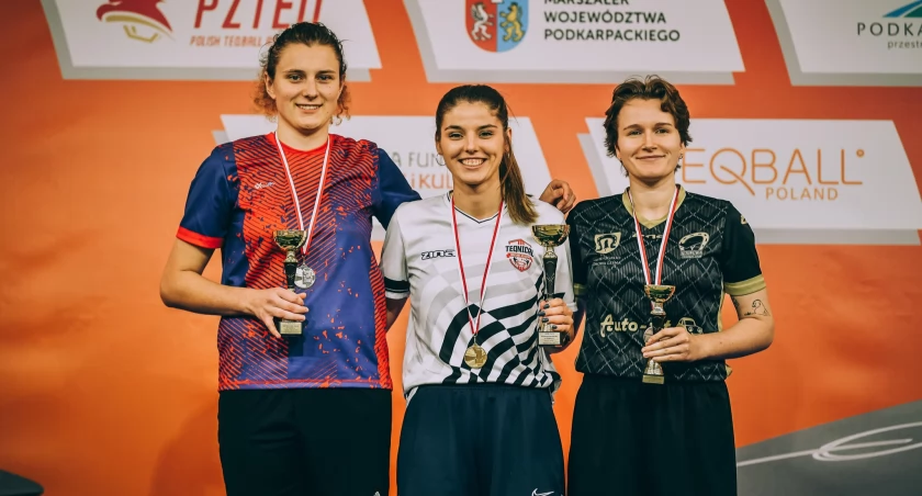 Trzy złota Alicji Bartnickiej na Mistrzostwach Polski w teqballu