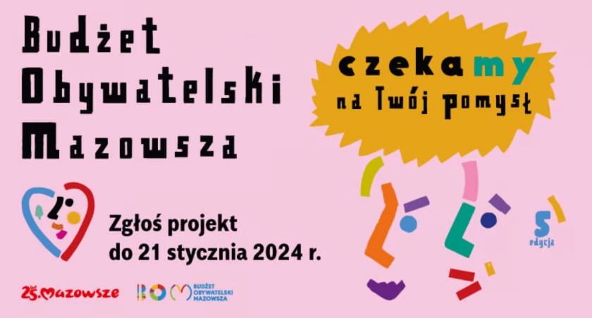 Budżet Obywatelski Mazowsza – zgłoś projekt!
