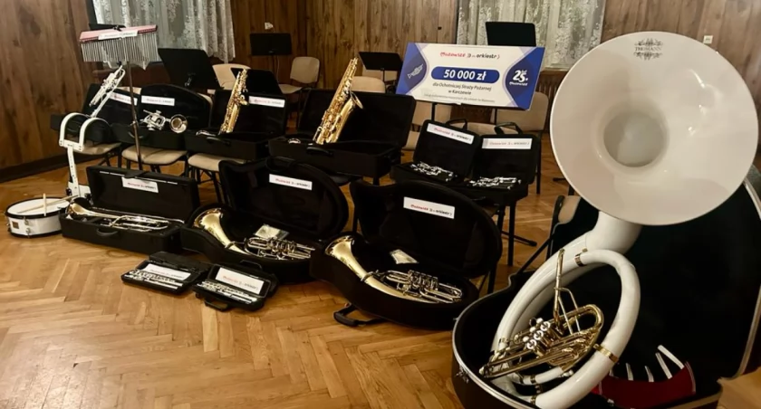 Nowe instrumenty dla Orkiestry Dętej OSP Karczew