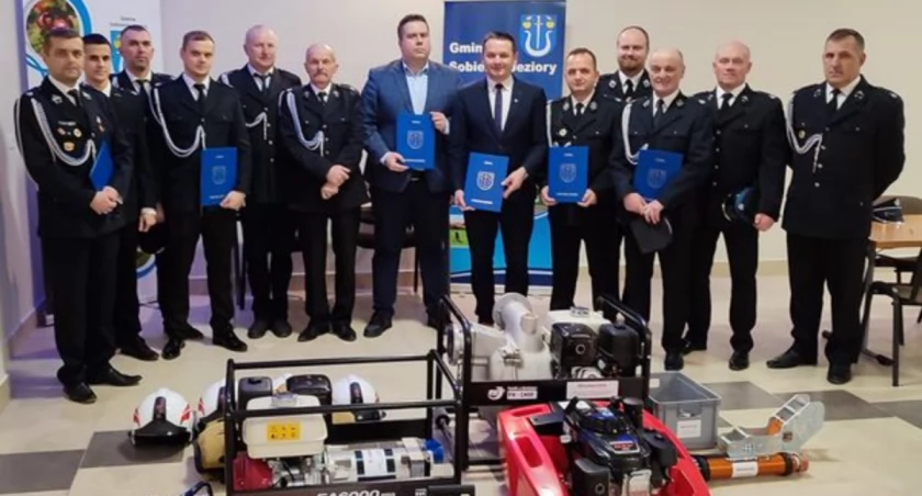 Nowy sprzęt na wyposażeniu OSP Dziecinów