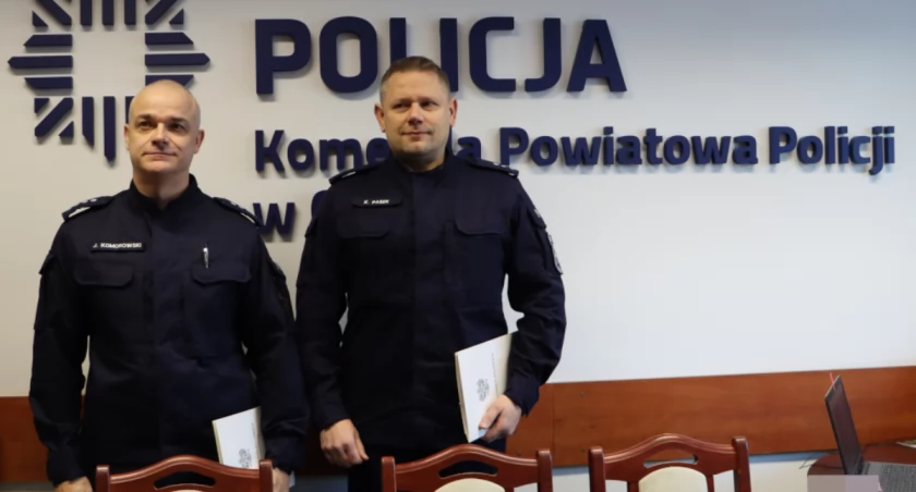 Nowi zastępcy komendanta policji w Otwocku