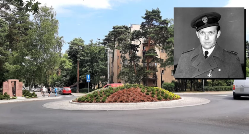 Gen. Aleksander Gabszewicz patronem ronda Andriollego - Hoża 