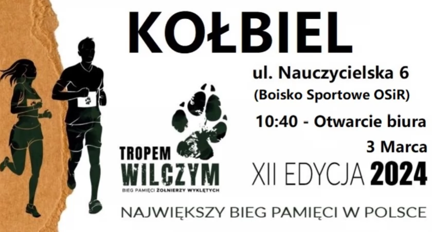 Bieg Tropem Wilczym w Kołbieli 2024