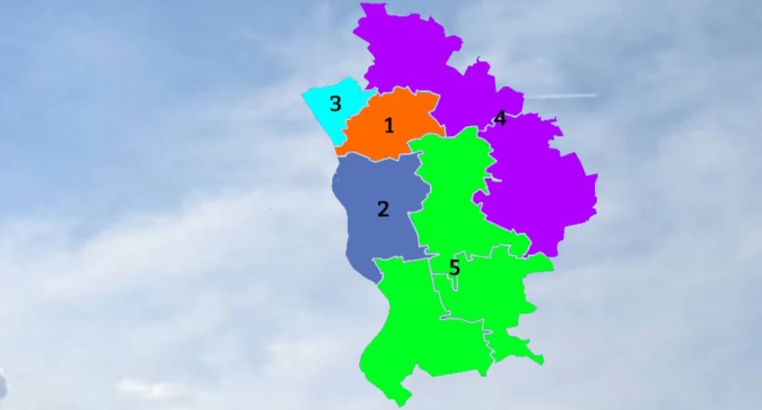 Wybory samorządowe 2024 - nowe okręgi wyborcze w powiecie