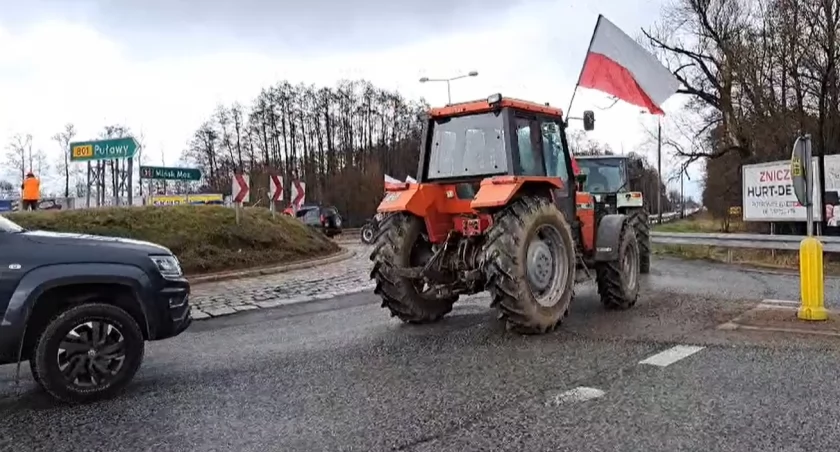 Rolnicy z gminy Karczew też protestują