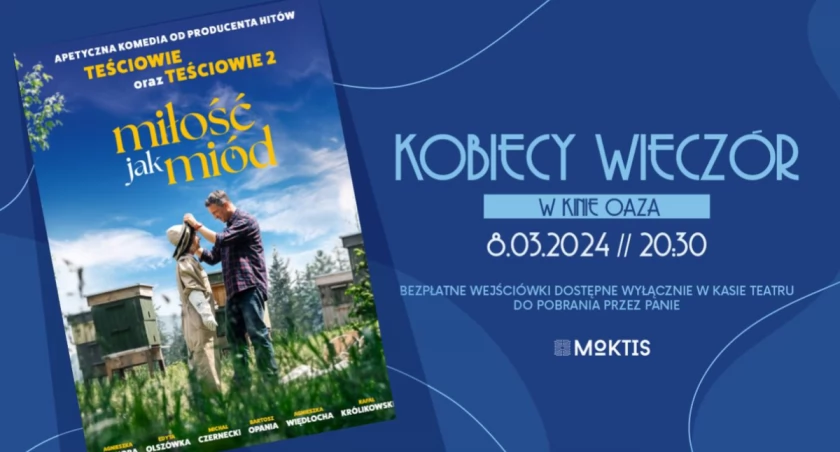 Kobiecy wieczór w kinie Oaza